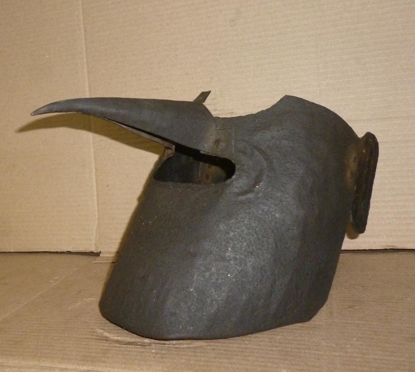 MASK OF SHAME TORTURE HAND MADE OF IRON BIRD NOSE (1 of 7)