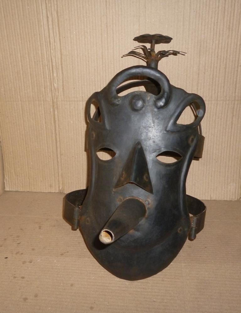 OLD BRANK SCOLDS BRIDLE SHAME / TORTURE MASK STEEL (1 of 7)