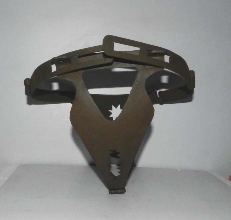 VINTAGE STEEL CHASTITY BELT WOMEN HAND MADE DESIGN: Rare chastity belt for women made of iron and adjustable according to different size women.As per my knowledge in older times when king use to go outstation for many days or for war then he make wear