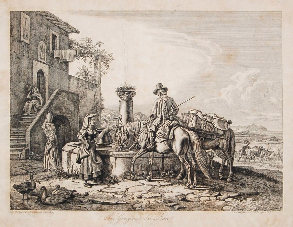 Johann Adam Klein, Neujahrsgruß 1817/ Neujahrsgruß (1 of 6)