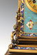 CLOISONNE ENAMEL MANTEL CLOCK - 12