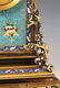 CLOISONNE ENAMEL MANTEL CLOCK - 13
