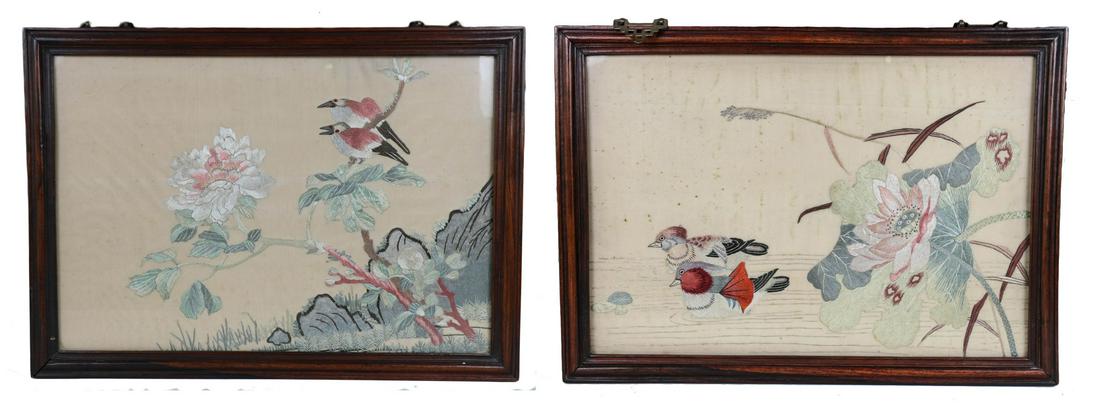 GROUP OF TWO EMBRODERY PIECES (1 of 7)