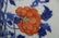 A BLUE AND WHITE PLANTER WITH BASE PLATE,19 TH C - 7