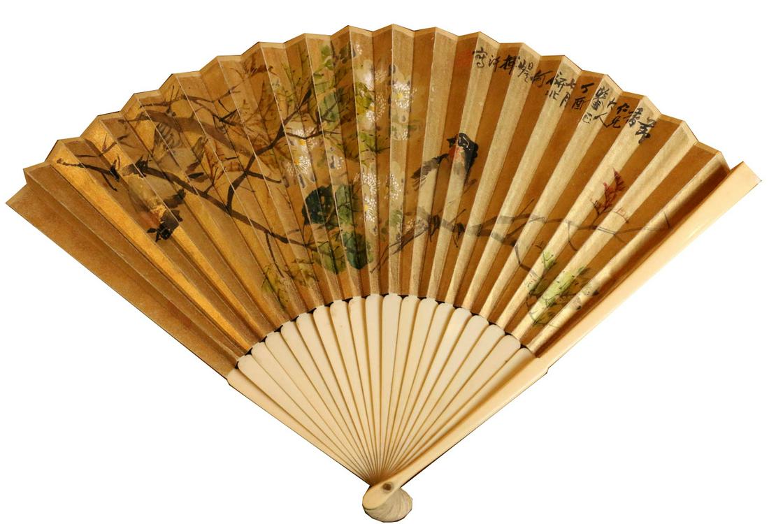 GAO YONG (1850-1921) HE YU (1852-1928) FAN (1 of 11)