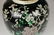 A PAIR OF BLACK GROUND FAMILLE VERTE JARS, 18-19TH C - 14