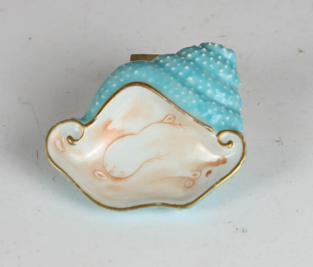 A FAMILLE-ROSE  SHELL INK PALETTE JIAQING MARK&PERIOD (1 of 6)