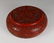 A ROUND LACQUER BOX