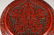A ROUND LACQUER BOX - 4