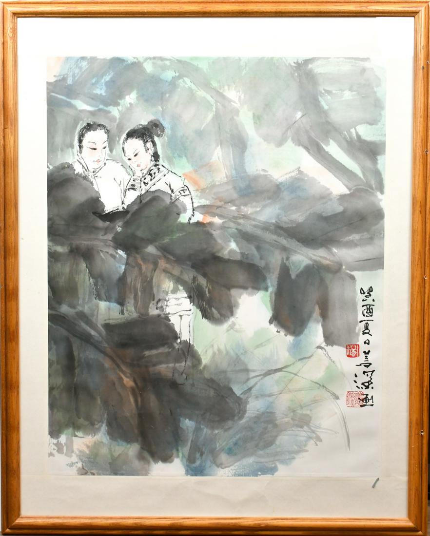 Yang Shanshen (1913-2004) Figures (1 of 10)