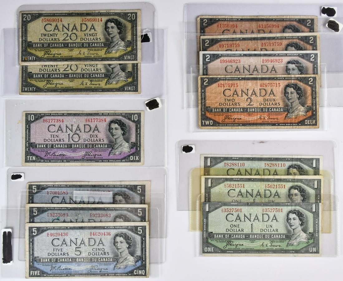 Bank of Canada Bank Note Collection (1 of 5)