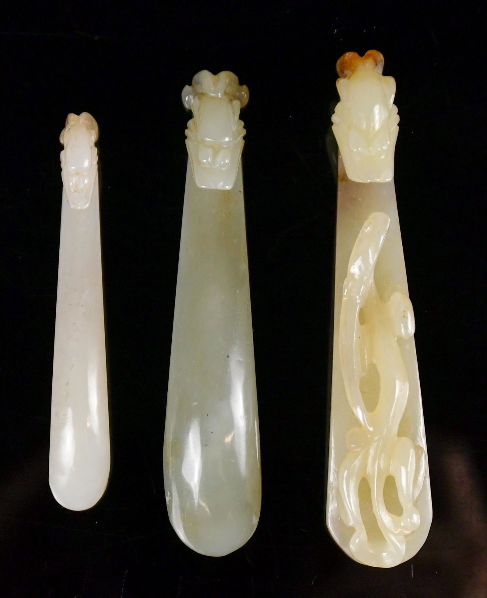 Three Jade Belt Hooks (1 of 11)