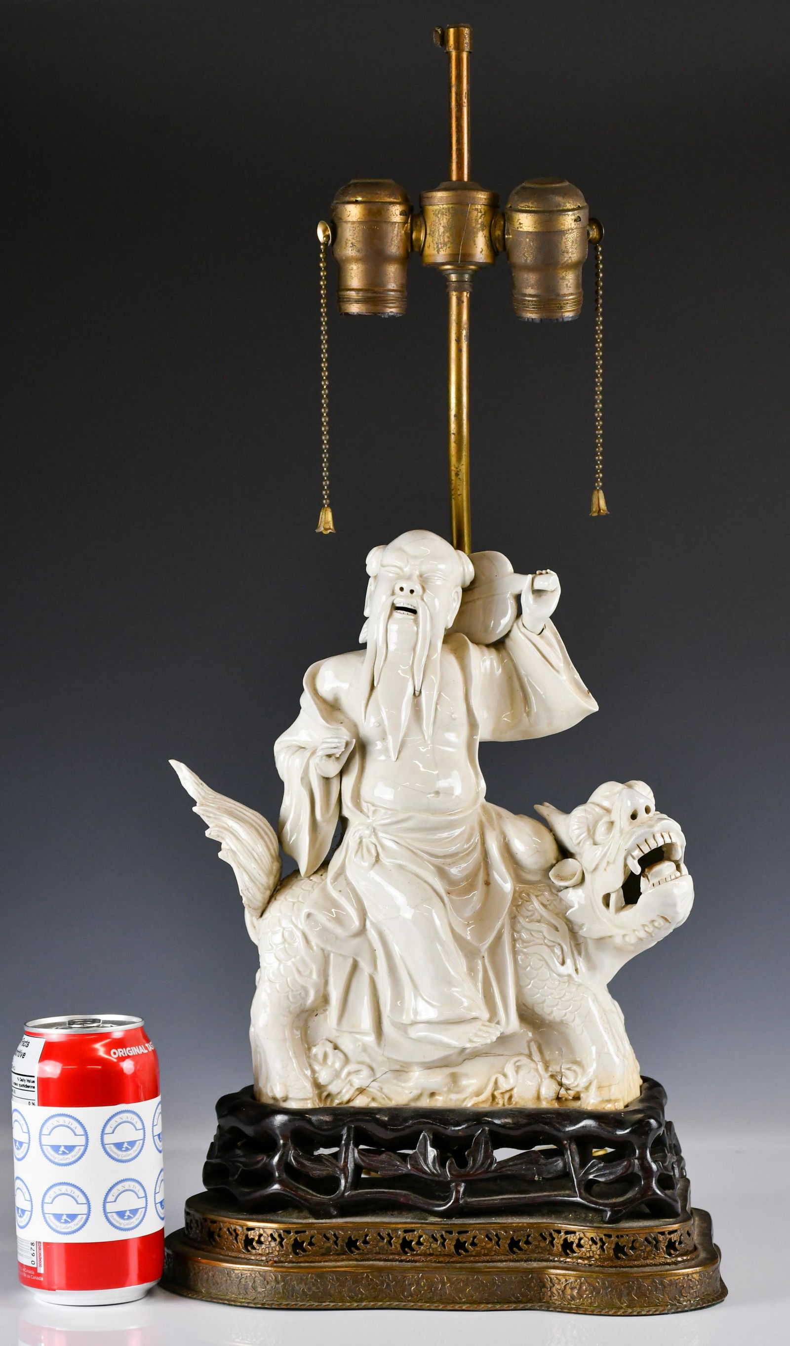 A Blanc De Chine Lamp, Qing (1 of 12)