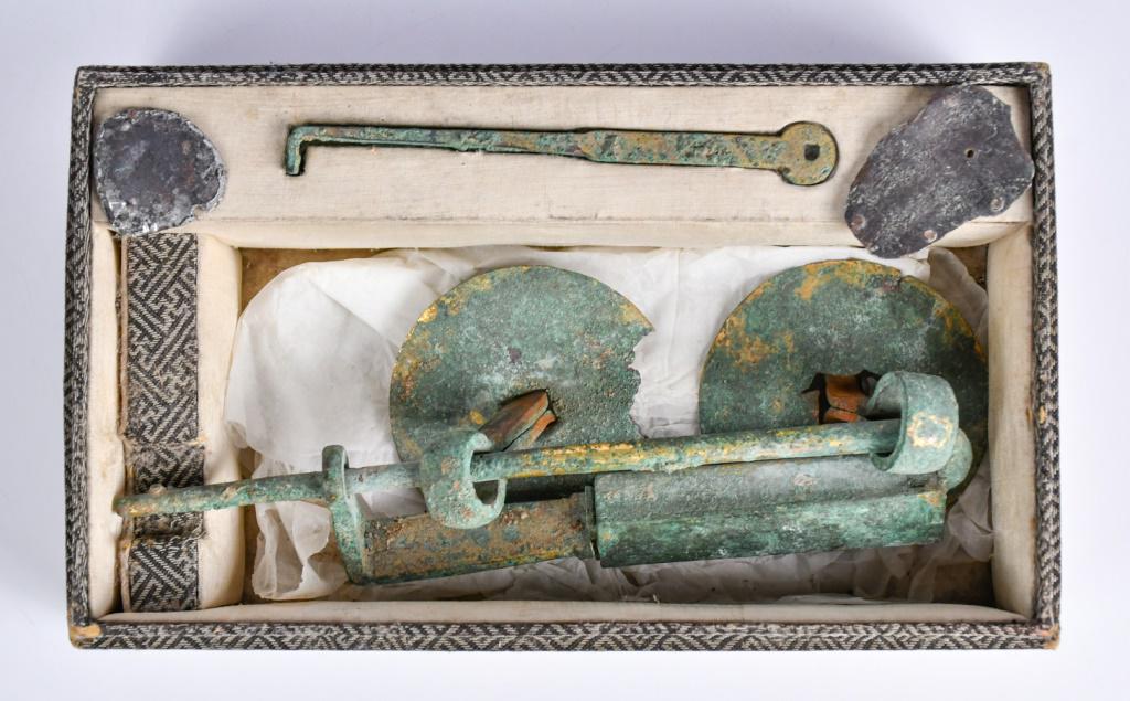 A Group of 4 Bronze Objects (1 of 12)