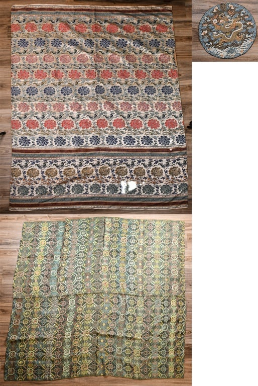 Group of 3Pcs Embroideries Qing (1 of 15)