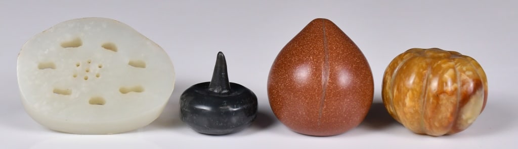 Group of 4 Stone Carvings w/Certificate Republican (1 of 8)