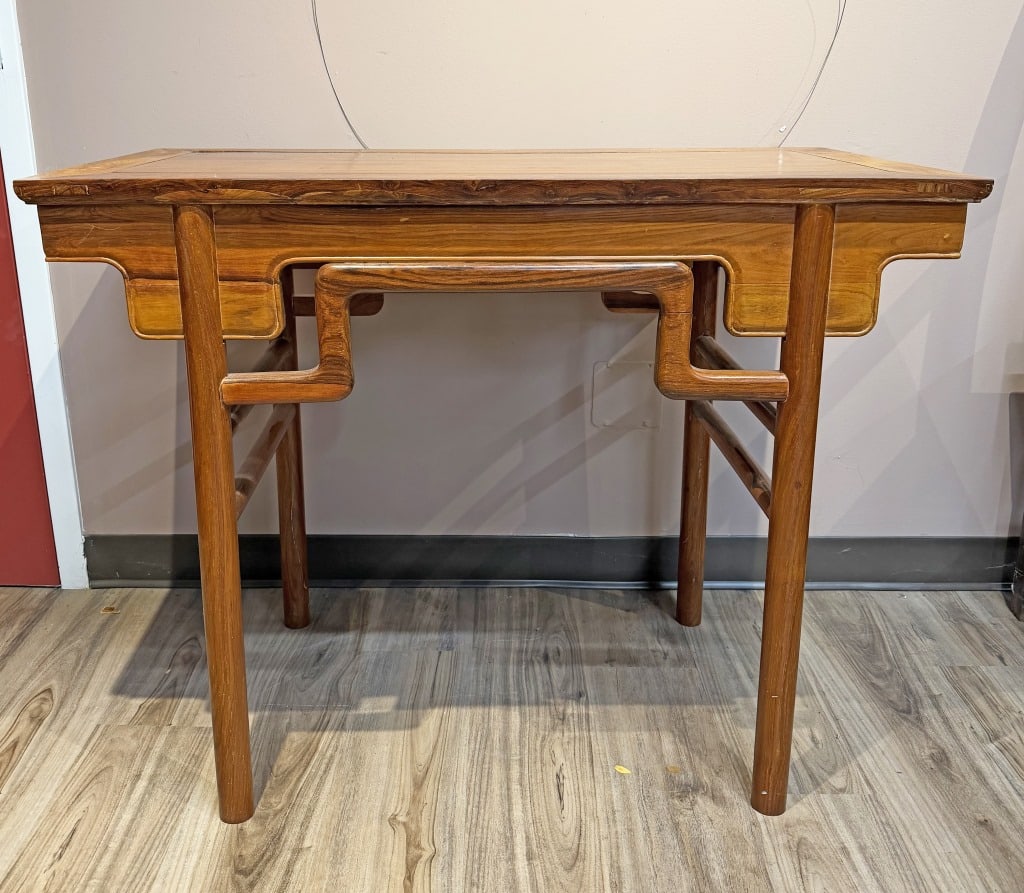A Hardwood Altar Tables 20thC (1 of 8)