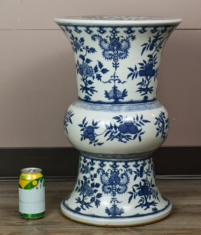 A Blue & White Plant Stand Republican (1 of 9)