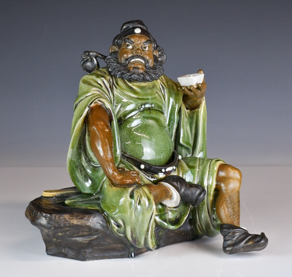 Liu ZeMian (1937-) Shiwan Porcelain Figurine (1 of 13)