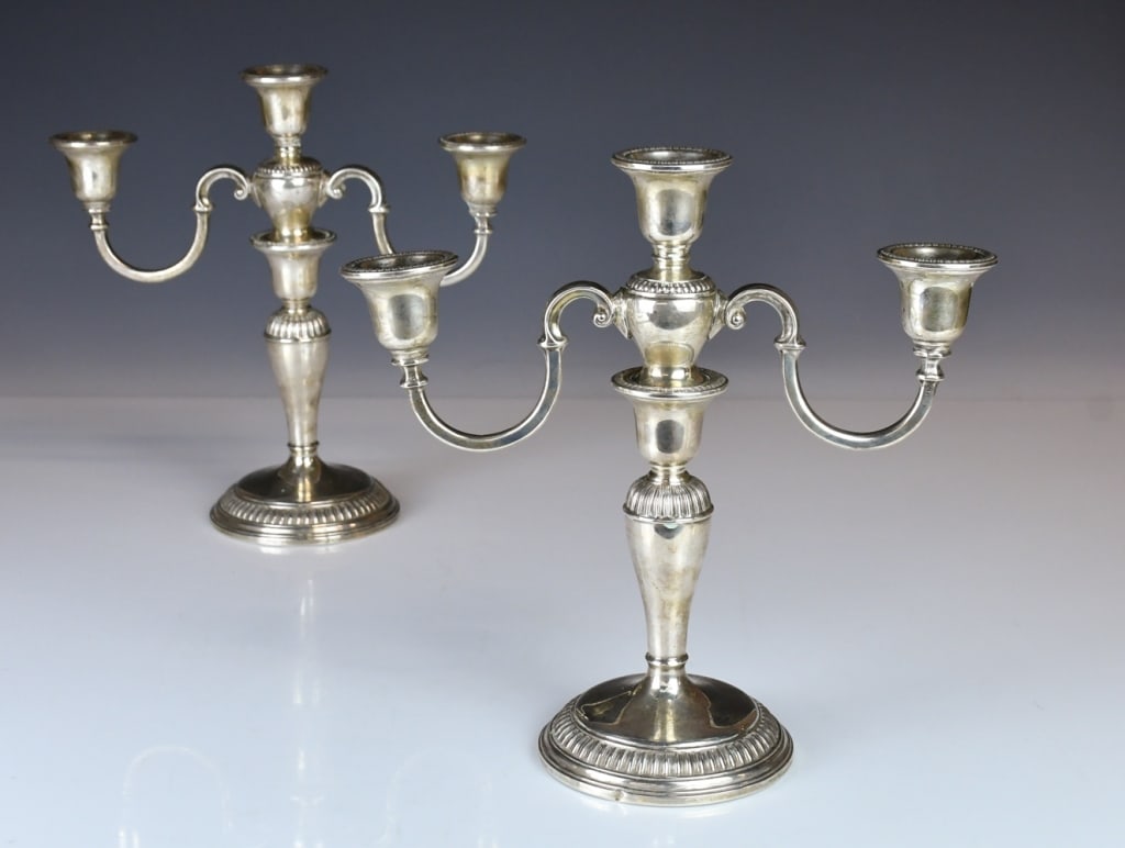 Pair of Birks Sterling Silver Candelabra (1 of 8)