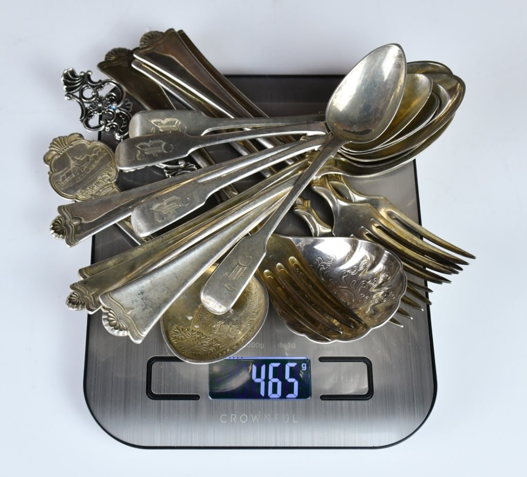 20Pcs Assorted Silver Wares - 20