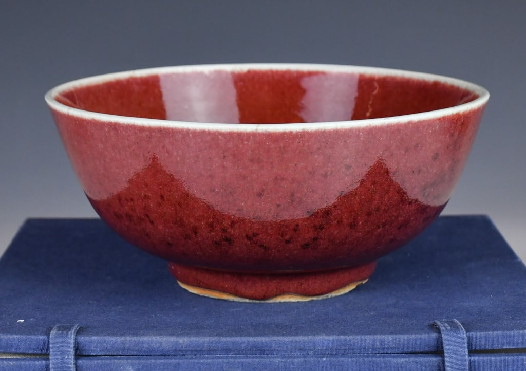 A Copper Red LangYao Bowl 18thC (1 of 11)