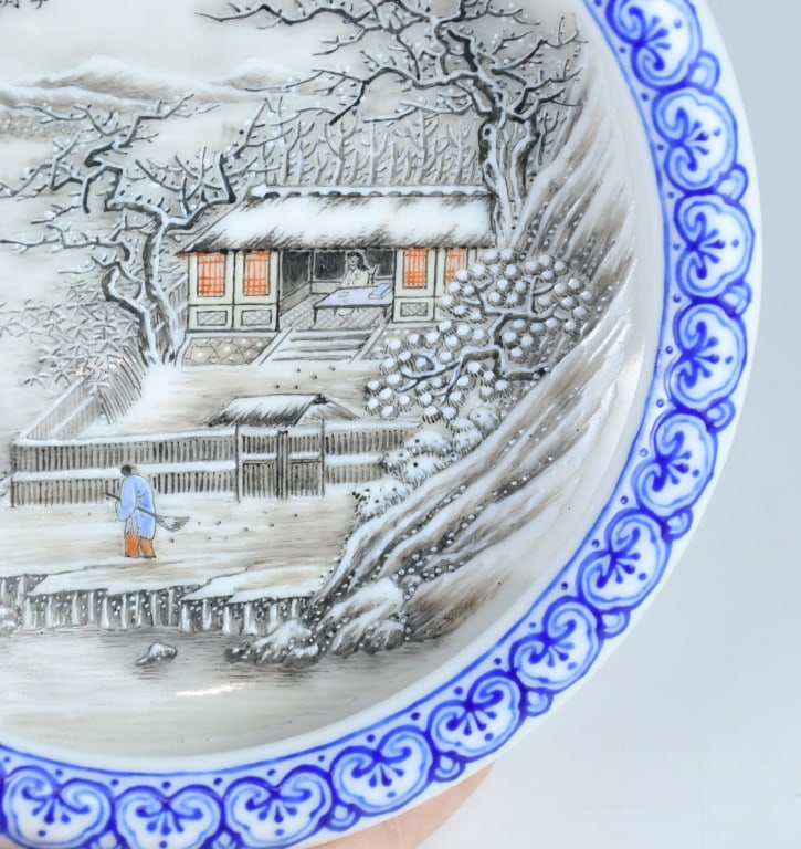 2 Scholar's Objects Qianlong Mk w/Std Republican - 12