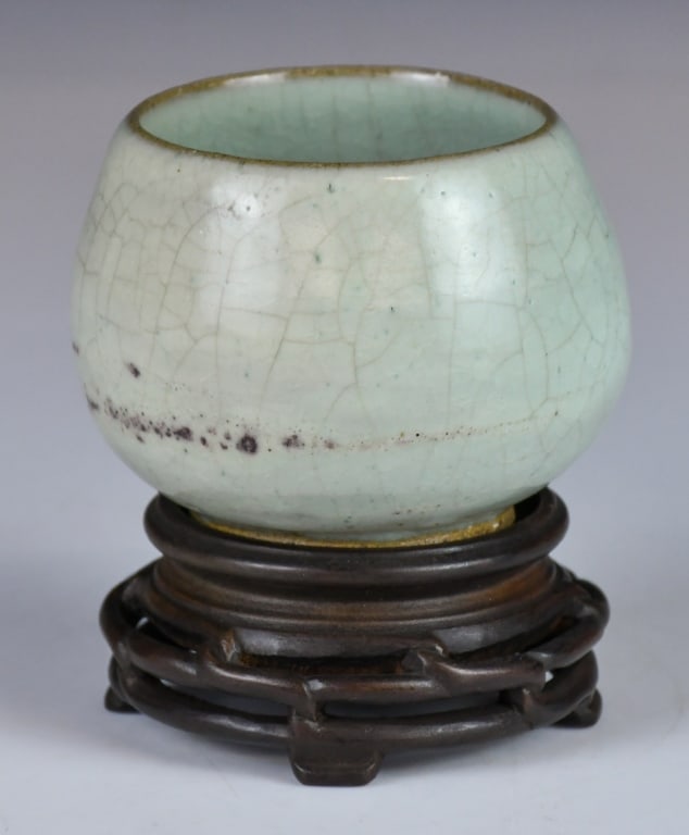 A Yuan Style Jun Cup w/Std (1 of 10)