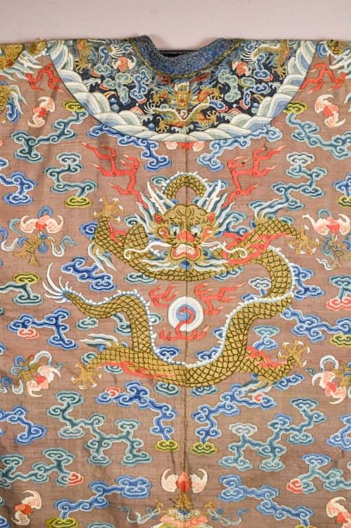 A Kesi Dragon Robe Qing - 15