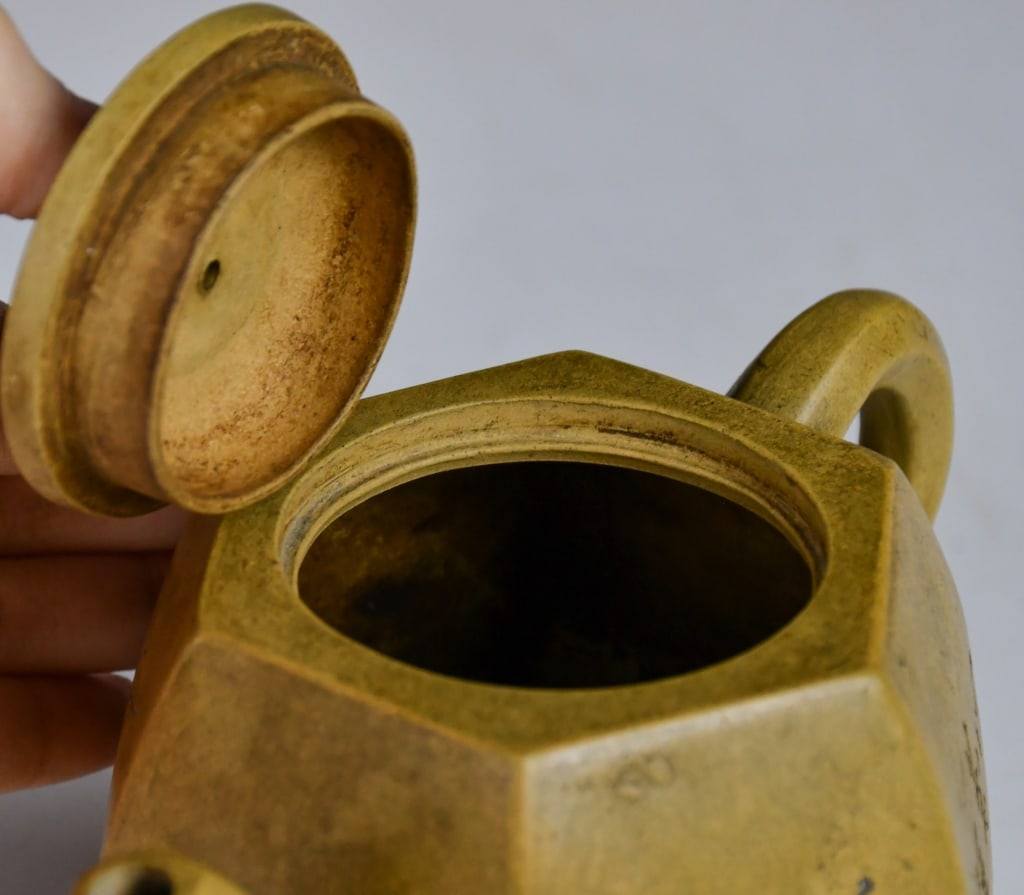 An Incised Duanni Hexagonal Teapot - 9