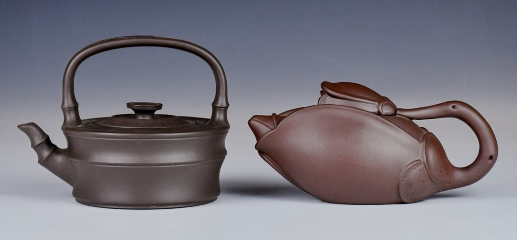Group of 2 Zisha Teapots (1 of 11)