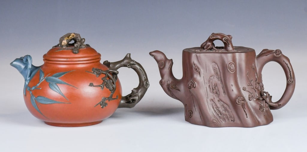 Group of 2 Zisha Teapots (1 of 15)