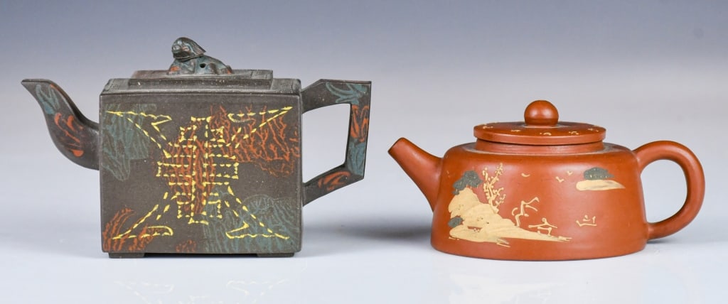 Group of 2 Zisha Teapots (1 of 12)