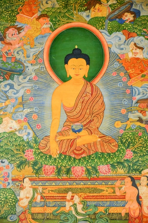 A Thangka 19thC - 3