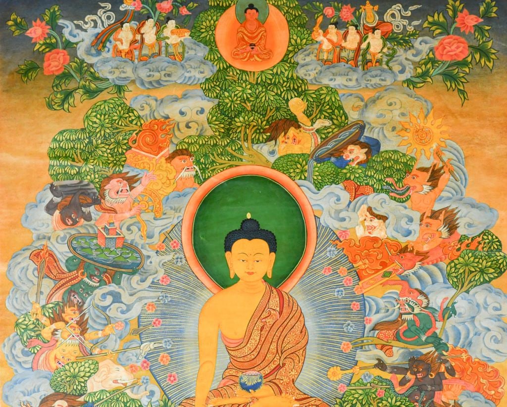 A Thangka 19thC - 4