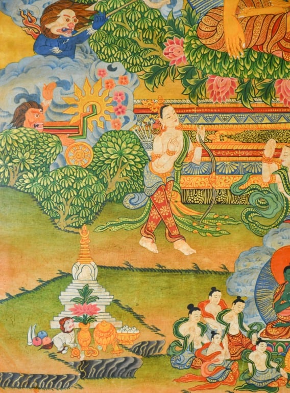 A Thangka 19thC - 5