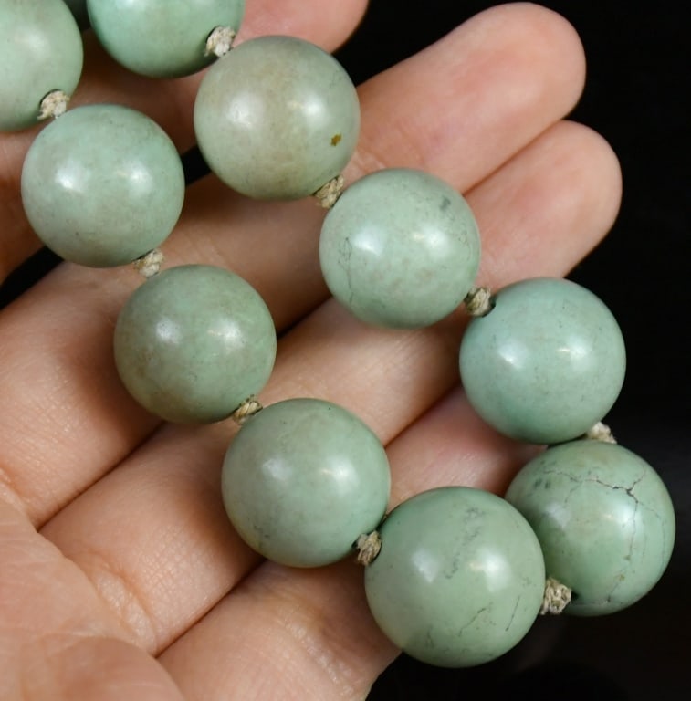 2 Turquoise Bead Necklaces - 3