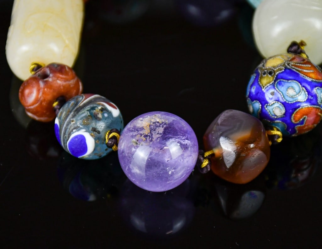 A Multi-Beads Bracelet - 12