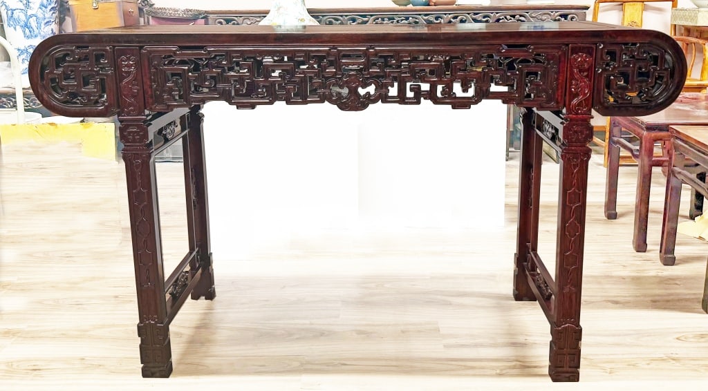 A Chinese Hardwood Altar Table (1 of 12)