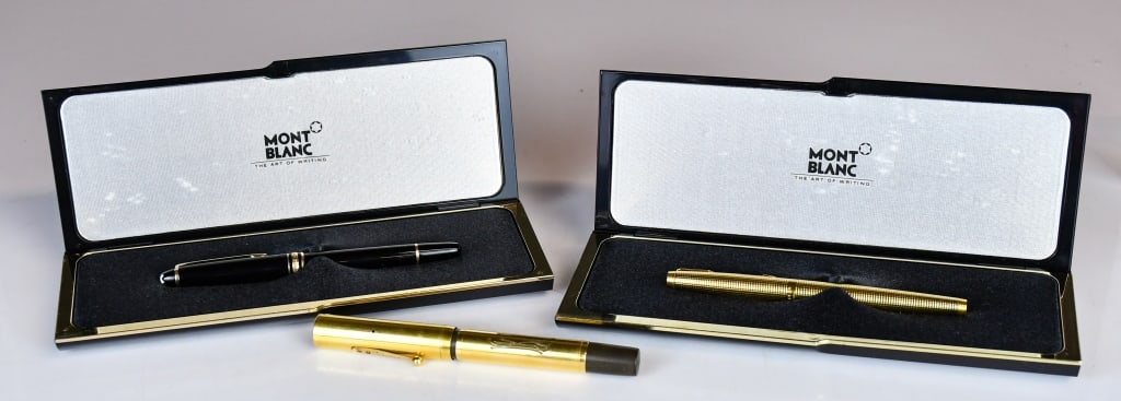 Set of 3 Famous Brand Fountain Pens (1 of 14)
