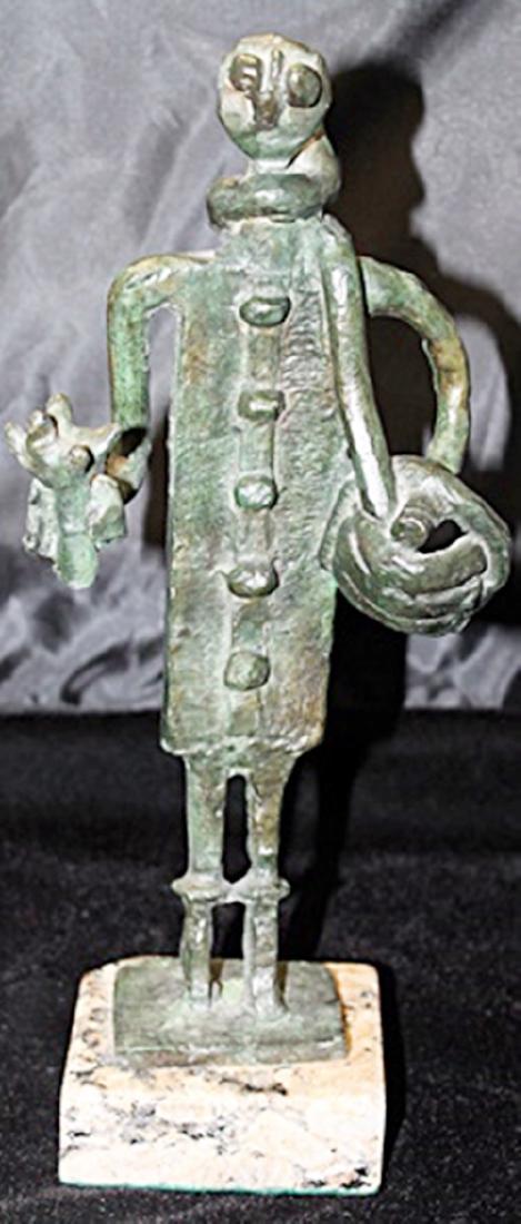 Signed Limited Edition Bronze Lipchitz: Old recast patina bronze sculpture Jacques Lipchitz, bearing a signature in a limited edition. Dimensions approx 12 x8 x 5.