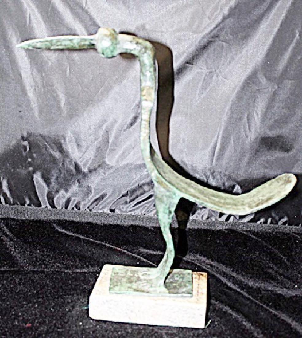 Signed Limited Edition Bronze Lipchitz: Old recast patina bronze sculpture Jacques Lipchitz, bearing a signature in a limited edition. Dimensions approx 12 x18 x 5.