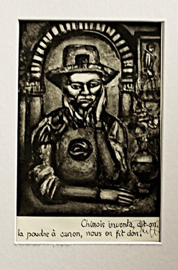 Georges Rouault Signed Lithograph 141: Signed Georges Rouault Lithograph. Georges Henri Rouault was a French painter, draughtsman, and printer, whose work is often associated with Fauvism and Expressionism.
