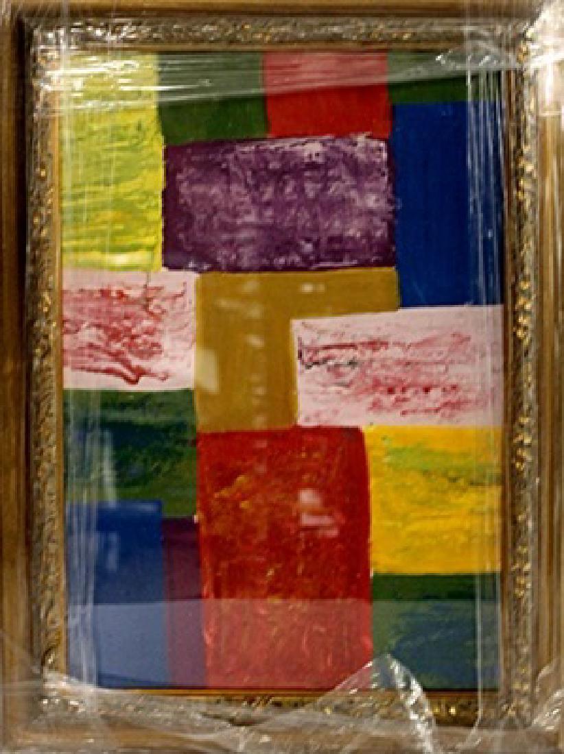 Hans Hofmann - Composition - Oil on paper: Oil on paper, Hans Hofmann "Composition" approx. 16x11 in. Hans Hofmann was a German-born American abstract expressionist painter.