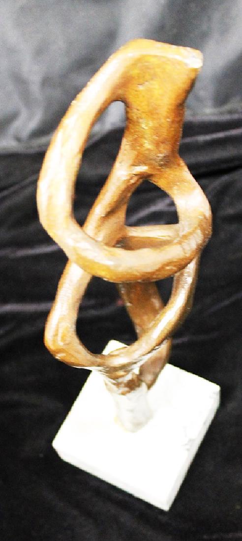 Signed Limited Edition Bronze Moore: Old recast patina bronze sculpture Henry Moore, bearing a signature in a limited edition.