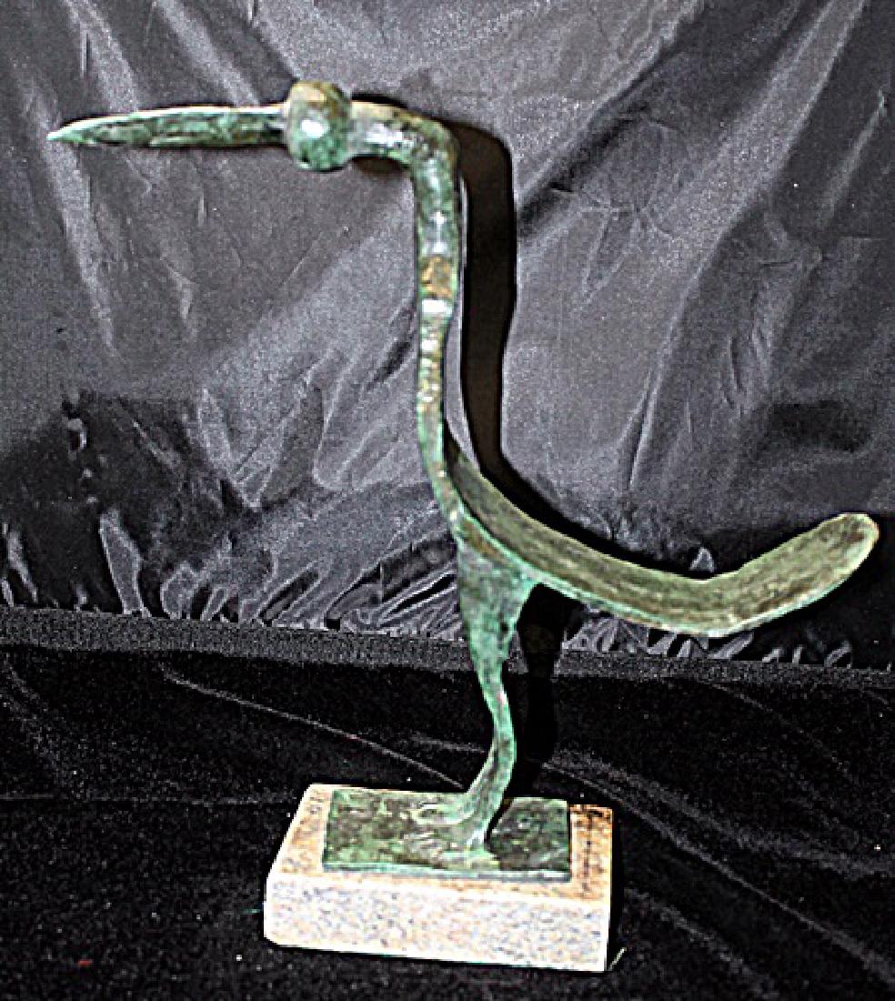 Signed Limited Edition Bronze Lipchitz: Old recast patina bronze sculpture Jacques Lipchitz, bearing a signature in a limited edition. Dimensions approx 12 x18 x 5.