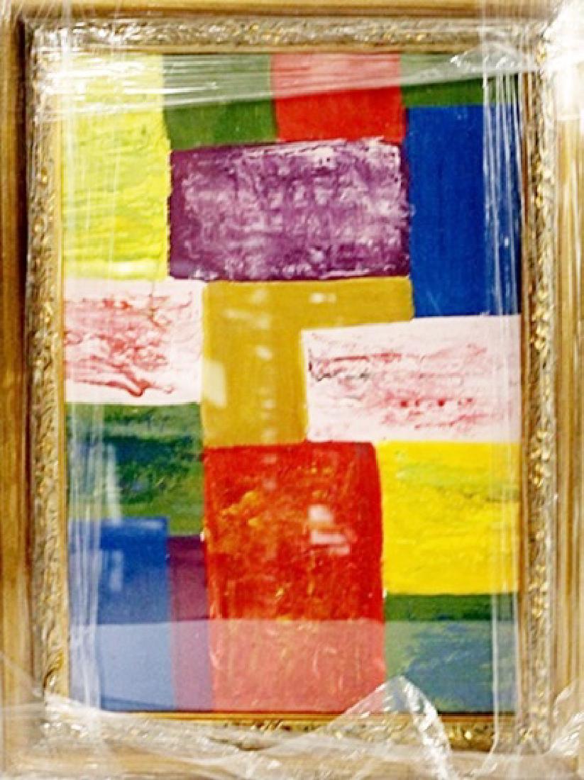 Hans Hofmann - Composition - Oil on paper: Oil on paper, Hans Hofmann "Composition" approx. 16x11 in. Hans Hofmann was a German-born American abstract expressionist painter.