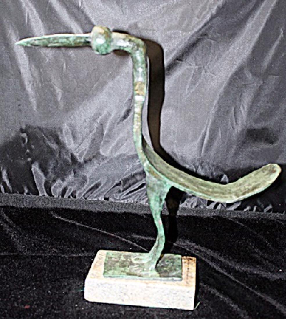 Signed Limited Edition Bronze Lipchitz: Old recast patina bronze sculpture Jacques Lipchitz, bearing a signature in a limited edition. Dimensions approx 12 x18 x 5.