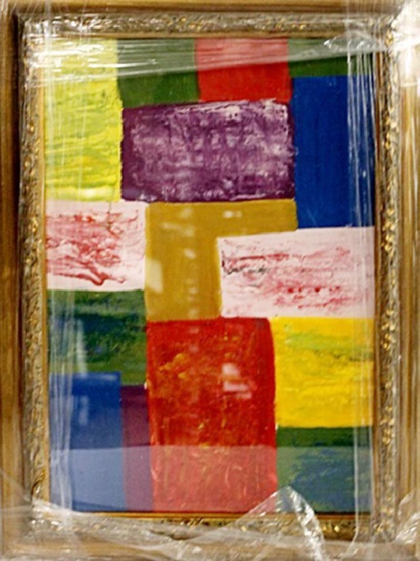 Hans Hofmann - Composition - Oil on paper: Oil on paper, Hans Hofmann "Composition" approx. 16x11 in. Hans Hofmann was a German-born American abstract expressionist painter.