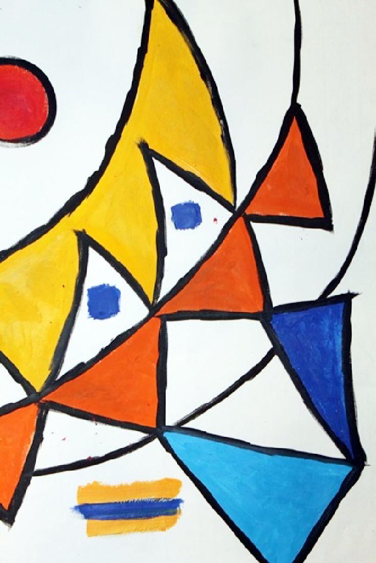 Ejler Bille - Oil On Paper: Oil on paper by Ejler Bille, approx. 19x14 in. Ejler Bille was a Danish artist. Born in Odder, Denmark, he studied at the Kunsthåndværkerskolen in Copenhagen, with Bizzie Høyer 1930–1932 and the